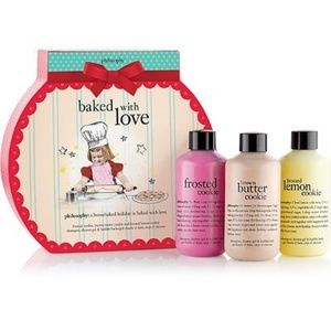 Philosophy Baked with Love Gift SET 3 Shower Gels New SEALED